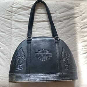 Distressed Harley Davidson Purse